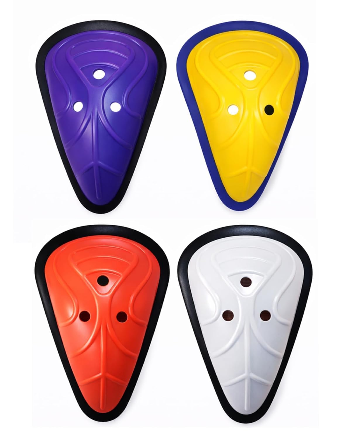 Abdominal Guards Pack of 12 | Multi-Colour, Pack of 12-image-14
