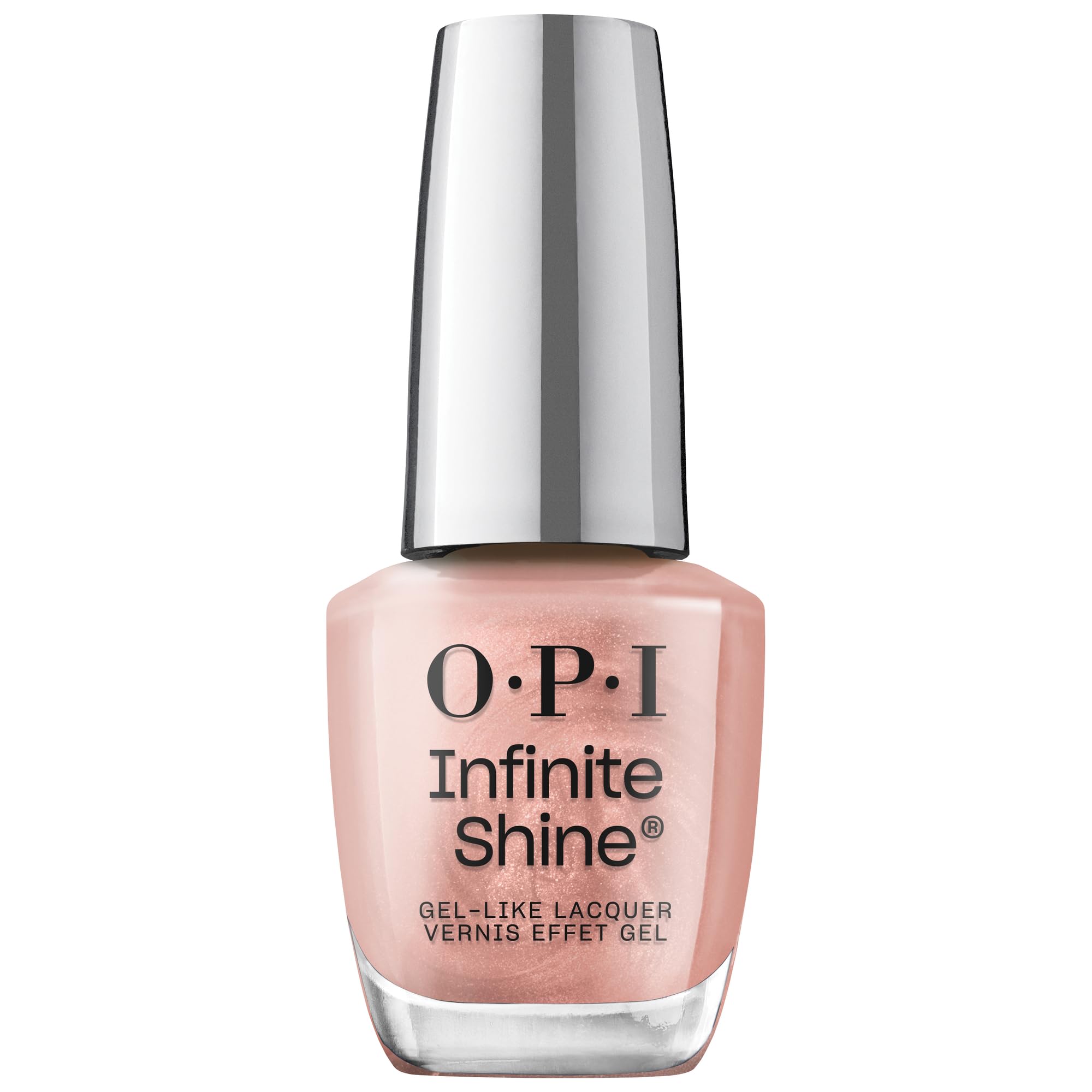 OPI Infinite Shine Pinktöne – vorgehärtete Gel-Technologie ohne UV-Lampe – bis zu 11 Tage Halt – langanhaltender, veganer Nagellack – 15ml