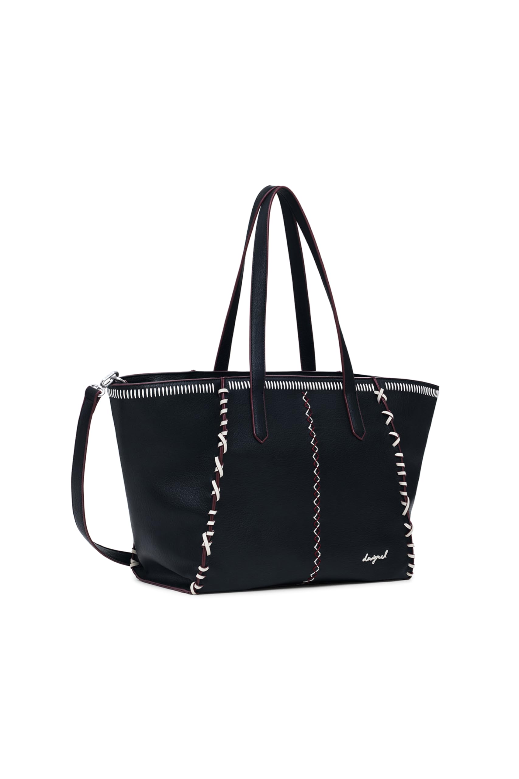 Desigual shoulder bag Manhattan Pespuntes Guimar Shopping Bag Black