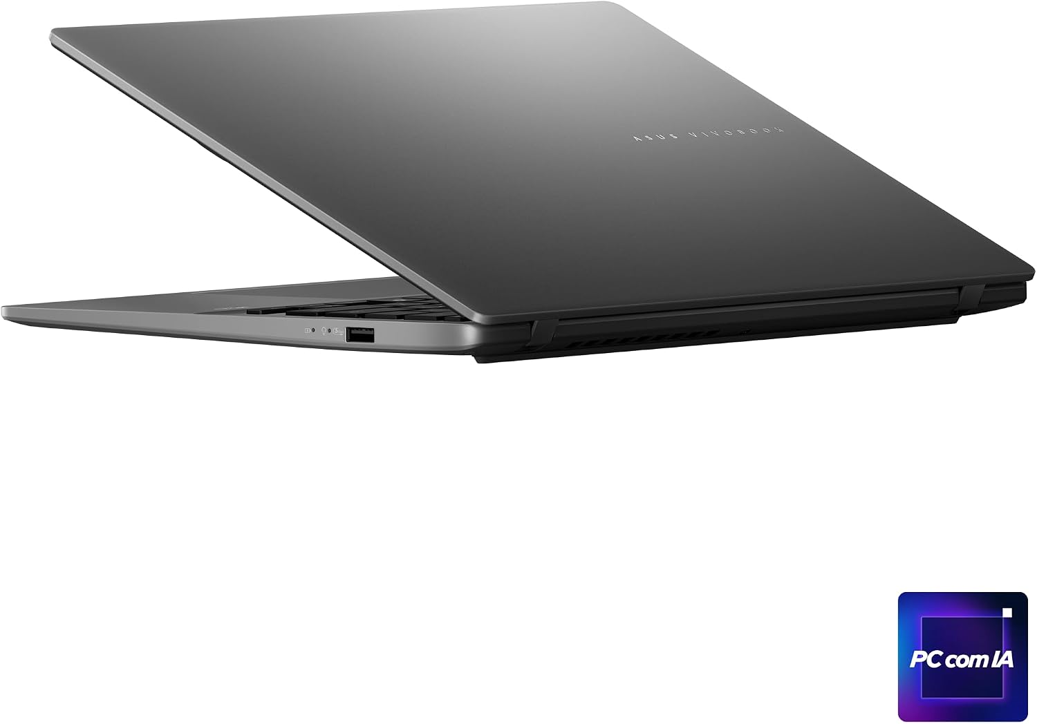Notebook ASUS Vivobook S14, Intel Core Ultra 5, 16 GB, 512 GB SSD, W 11 Home, 14.0'' FHD, Matte Gray - S3407CA-LY113W