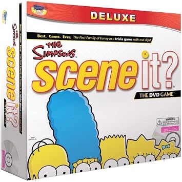 The Simpsons Scene It Game With DVD Trivia Questions