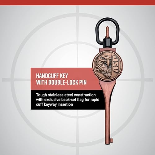 Miniatura 3 de ASP Llaves de esposas para sujetadores de policía y profesionales de seguridad, ajuste universal, compatible con la mayoría de esposas de grado