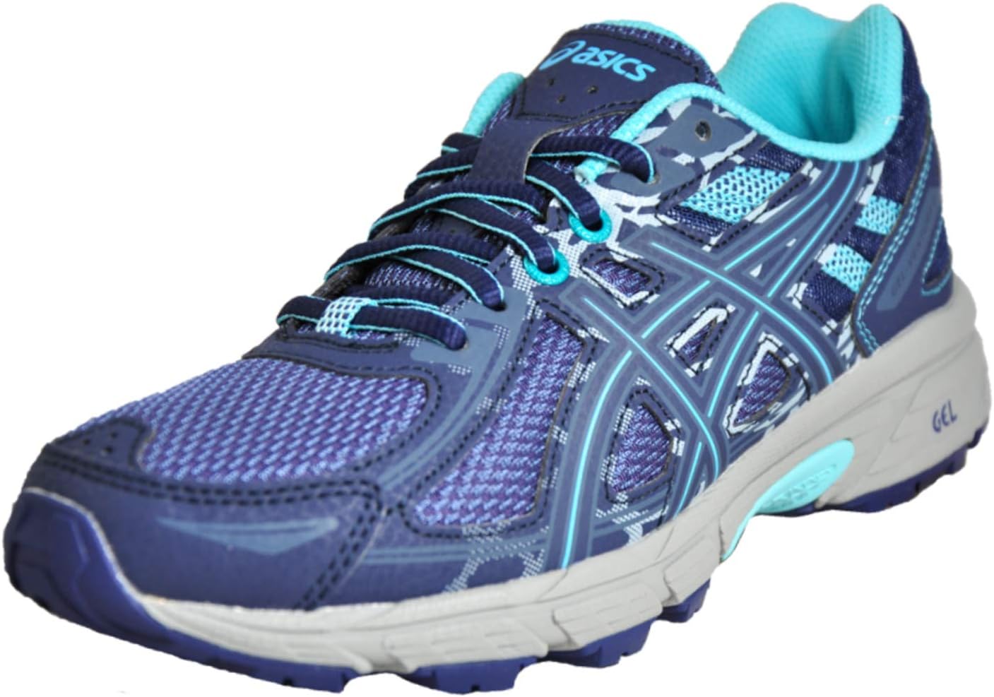 ASICS Women's Gel-Venture 6 Running Shoes, 10M, Indigo Blue/Aruba Blue/Mid Grey
