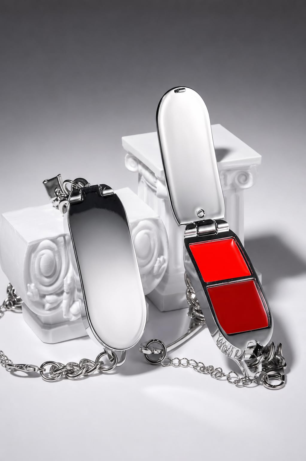 Mini Lip Gloss Bracelet, 2-in-1 Wearable Lip Color Palette with Hydrating Gloss Duo for Women and Girls, Portable Makeup Jewelry Gift-image-29