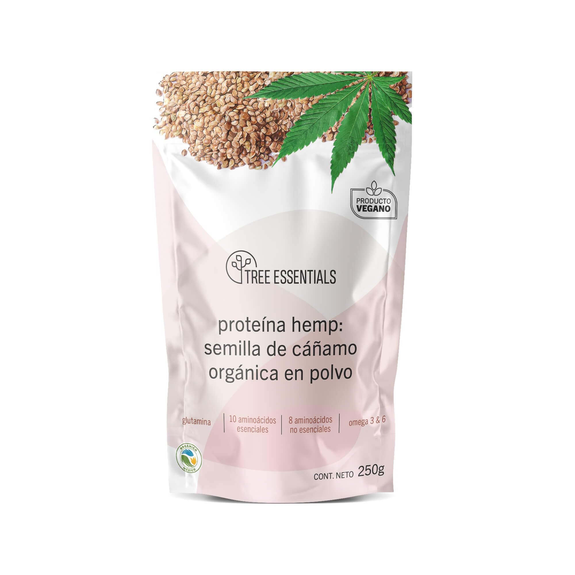 Superfoods Orgánico Tree Essentials Proteína De Hemp 250 gr : Amazon ...