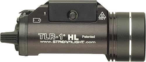 Miniatura 10 de Streamlight 69888 TLR-1 HL 1000 lúmenes de luz montada en arma con kit de pistola larga, incluye interruptores estándar y control remoto de apagado