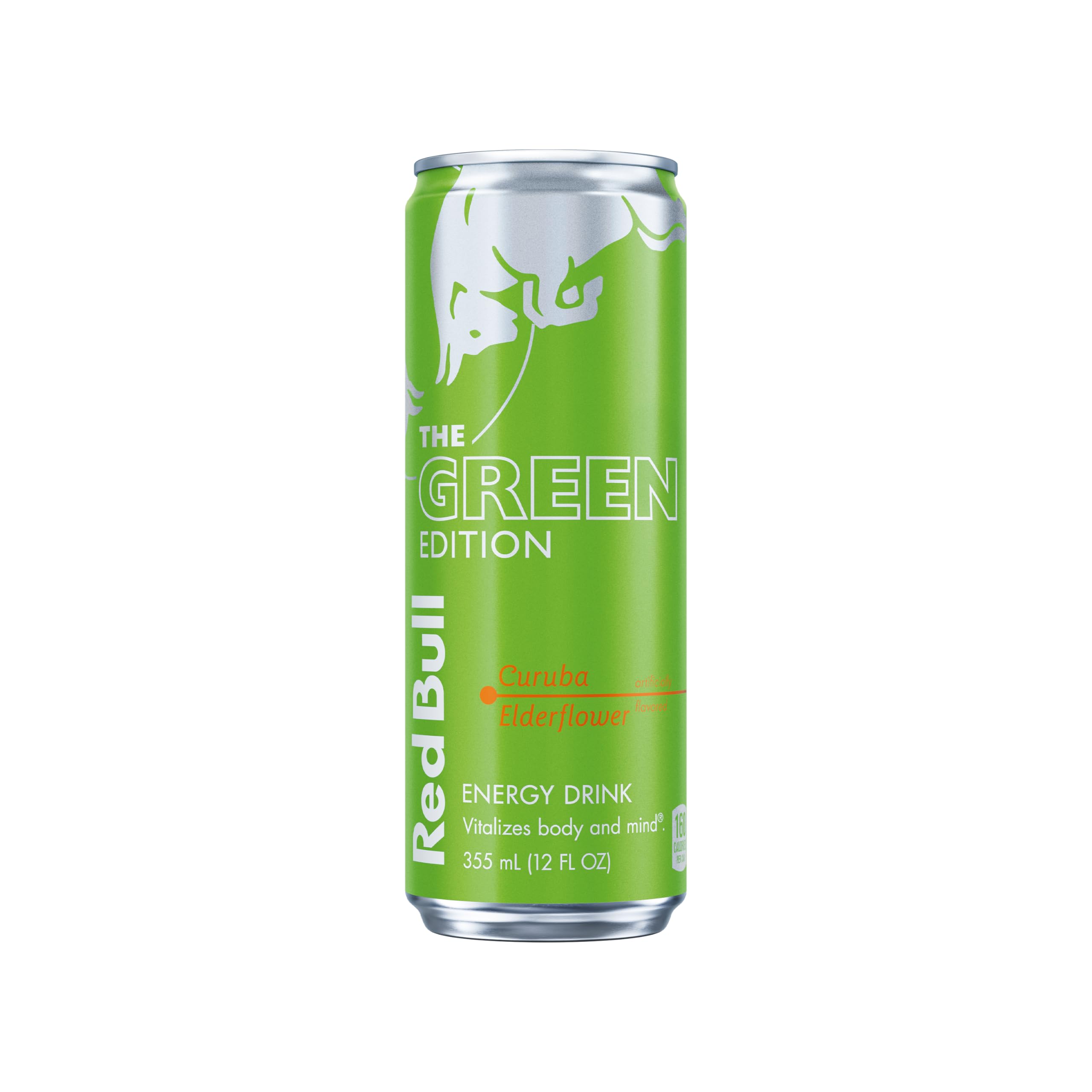 Red Bull The Green Edition Curuba Elderflower Energy Drink, 12 Fl Oz Can