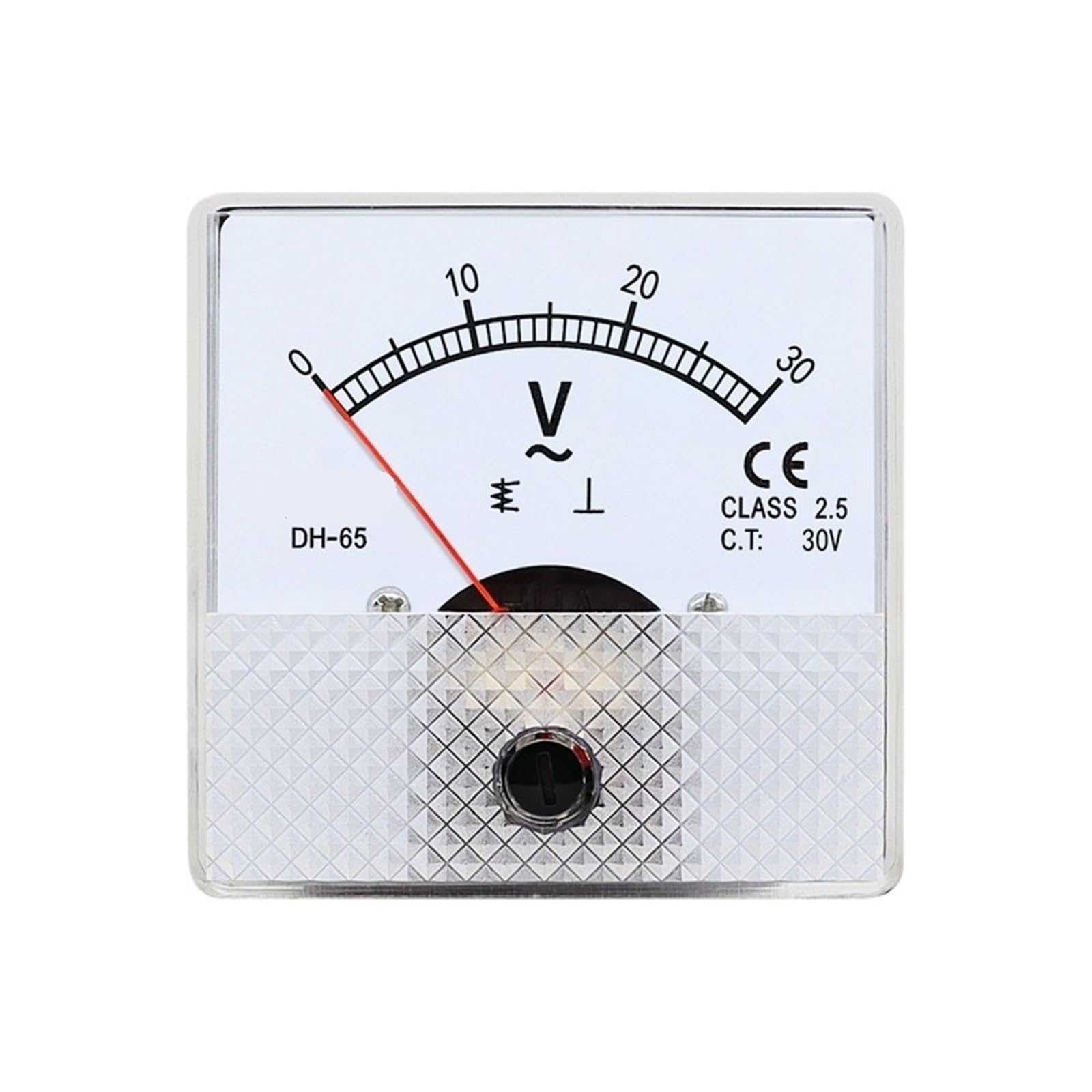 Voltímetro de CA DH-65 (5 V, 10 V, 15 V, 20 V, 25 V, 30 V, 50 V, 75 V, 100 V, 150 V, 200 V, 300 V, 450 V, 500 V, 600 V)(AC VOLTMETER_AC 600V)