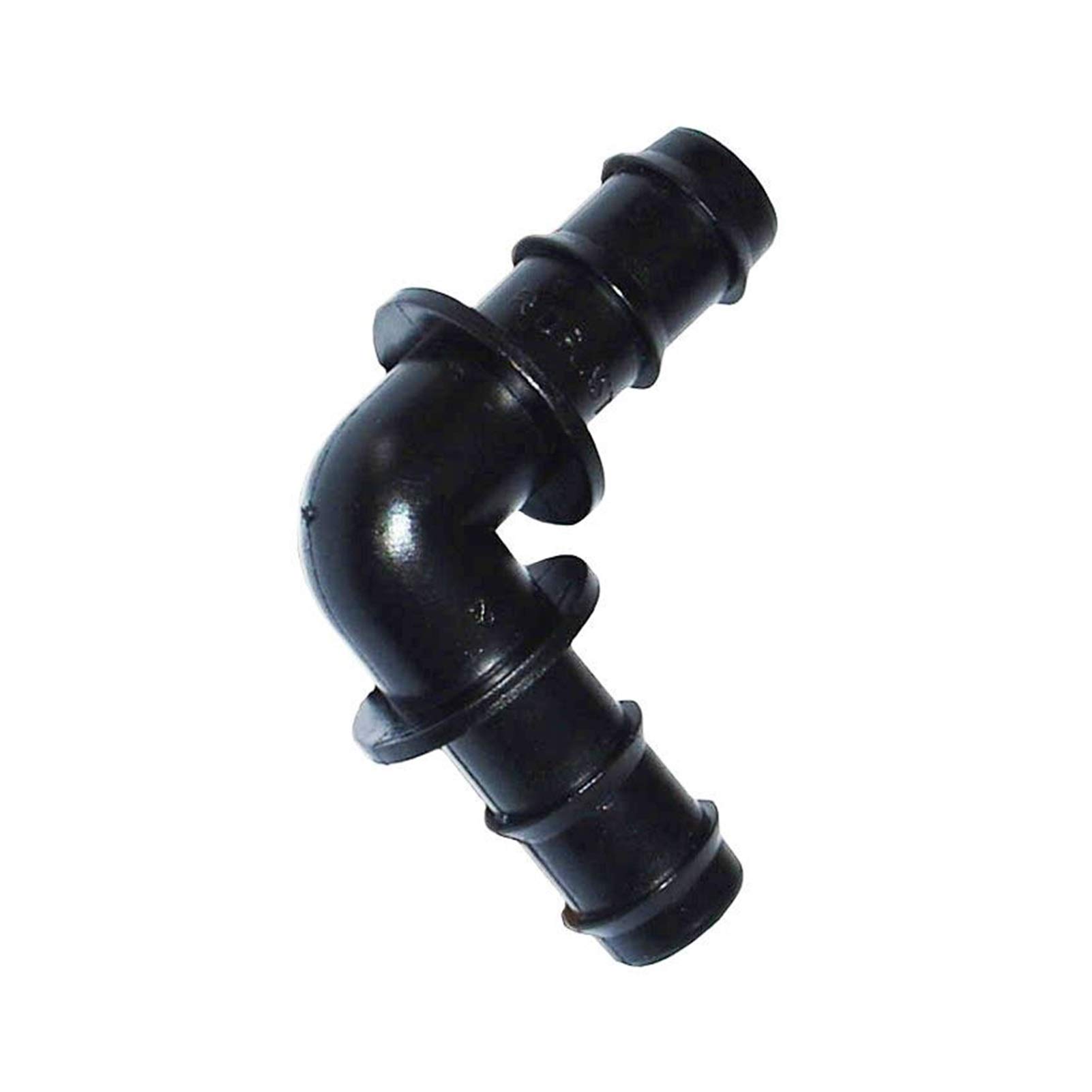 Connecteur de tuyau d'arrosage 1/2" connecteur cannelé 16 mm connecteur coudé 90 degrés 1/2 joint de genou 80