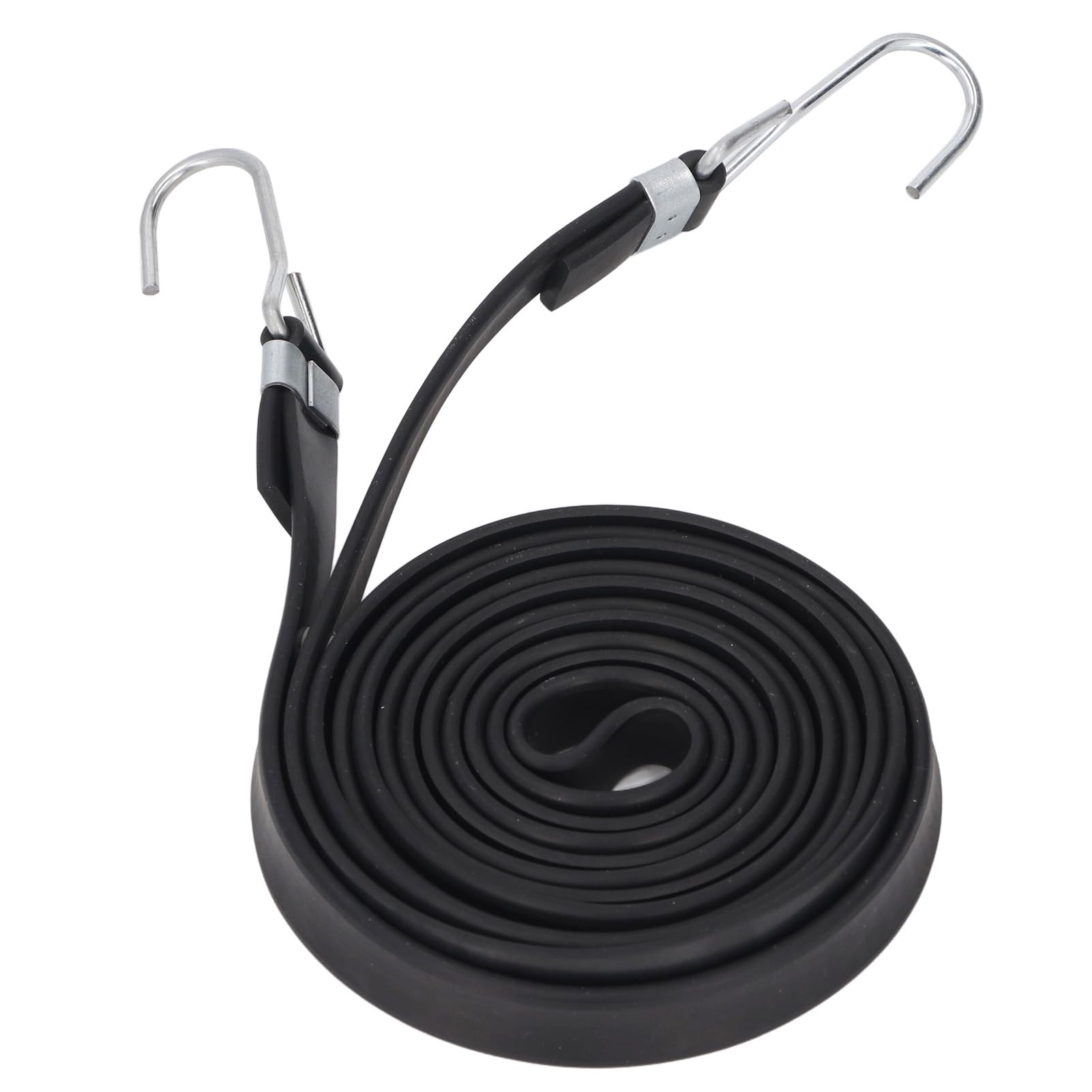 Corde Bungee Outdoor Pesante, 10pcs Lunghi elasticità Grave Regolabili con Gancio, Cinturini Bungee per Bagagli, Portapacchi, Telo, Teloni, Carico in Movimento, Campi, Teloni,