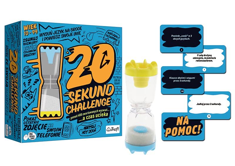The Screwed 20 Sekund Challenge Polska Gra Planszowa Rodzinna Towarzyska Board Game Po Polsku Trefl - Image 2