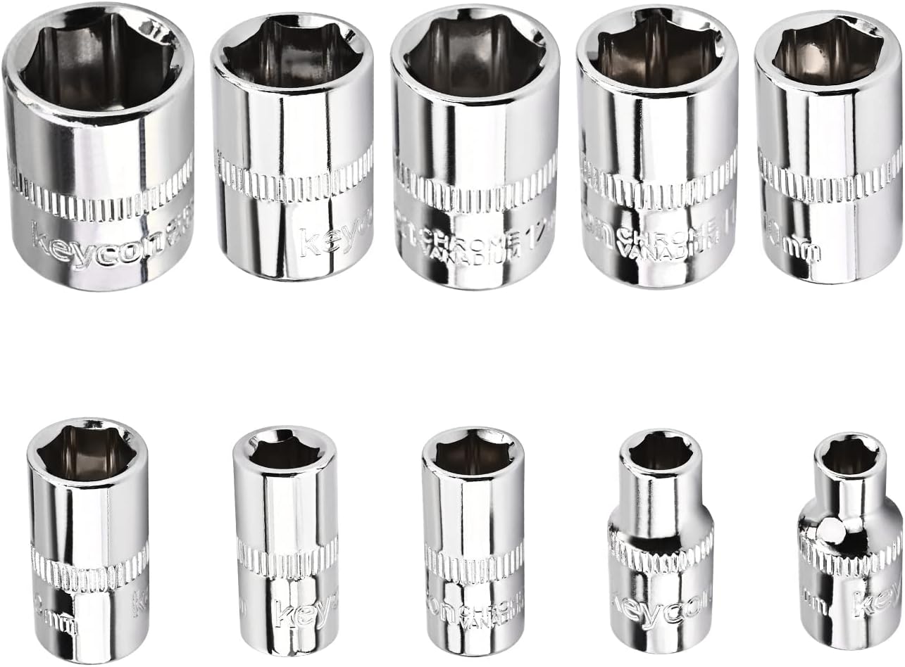 Bussola Metrica 12mm 1/4" Drive 6-Point - Presa Bassa Per Lavori Meccanici Di Precisione - Foto 10