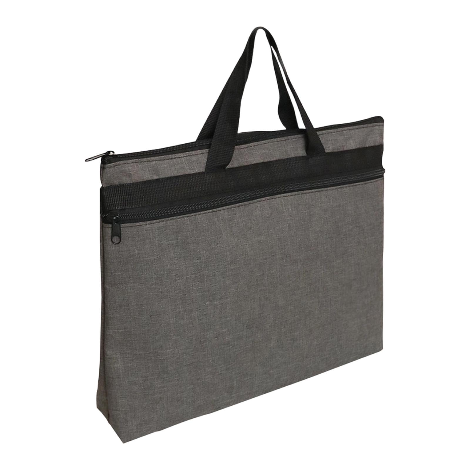 ZOOMELLA Business Briefcase Paper Files Storage Bag for Outdoor Meeting Business Trip Dark Gray 38X7X30Cm Crafts|Needlecrafts & Yarn|Crocheting & Knitting|Totes & Cases-picture-27