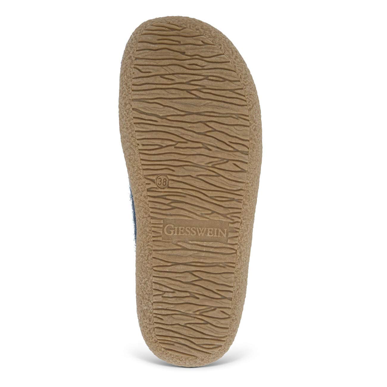 Giesswein Veitsch Hausschuhe Unisex Erwachsene – Schurwolle Pantoffeln mit anatomischem Wechselfußbett, rutschfeste Naturkautschuk Laufsohle, Indoor & Outdoor Slipper für Zuhause, Balkon & Terrasse