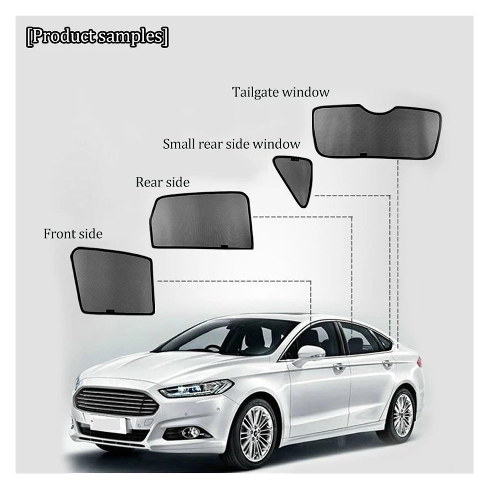 Rideau Pare Soleil pour VW pour Tiguan pour Touareg pour Touran pour Multivan Rideau Magnétique Spécial pour Fenêtre Pare-Soleil Maille Entièrement Couvert Pare Soleil Voiture(Whole Car 5 Pieces)