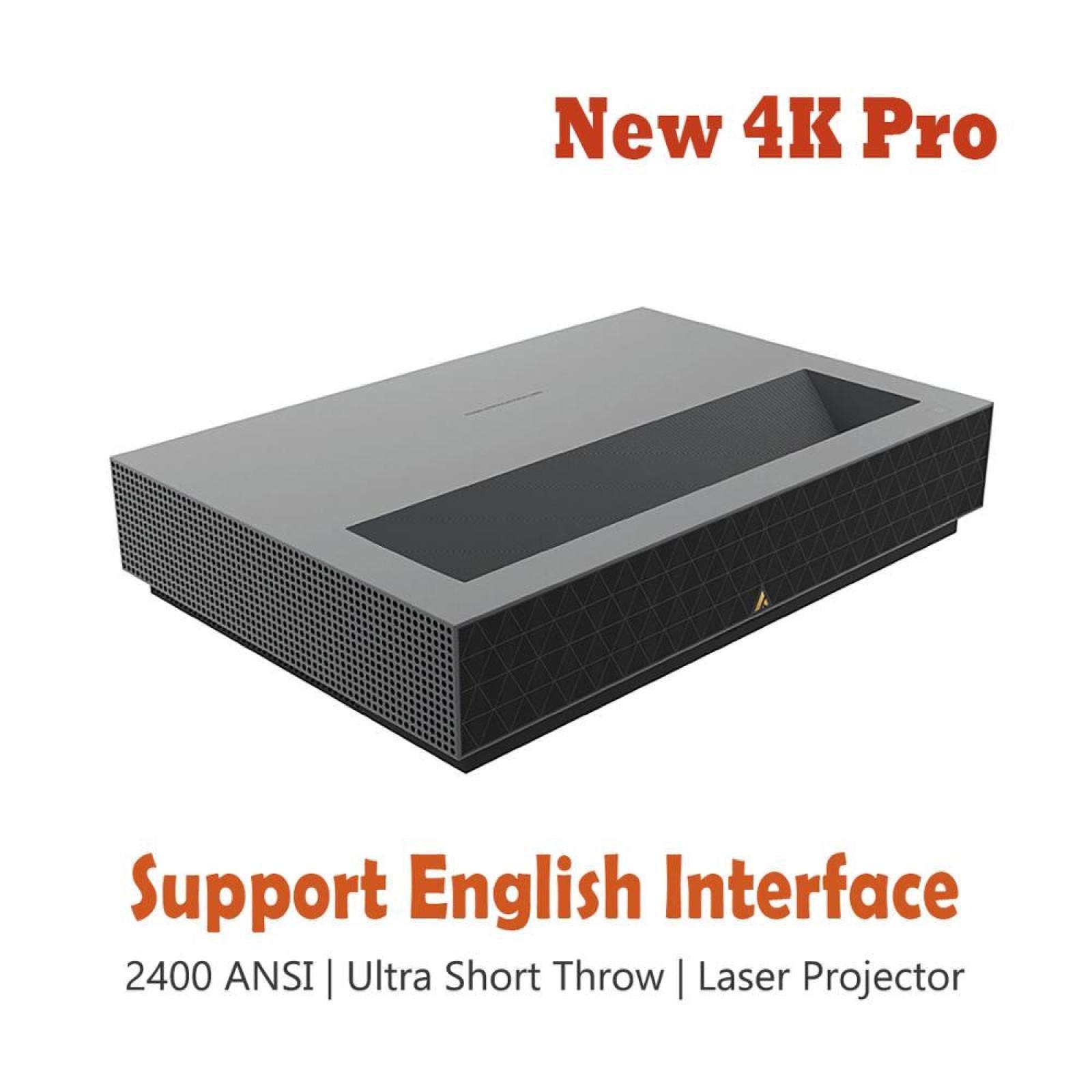 4 K Pro Proiettore 2400 Lumen Proiettore Home Theater 64 GB Proiettore WiFi