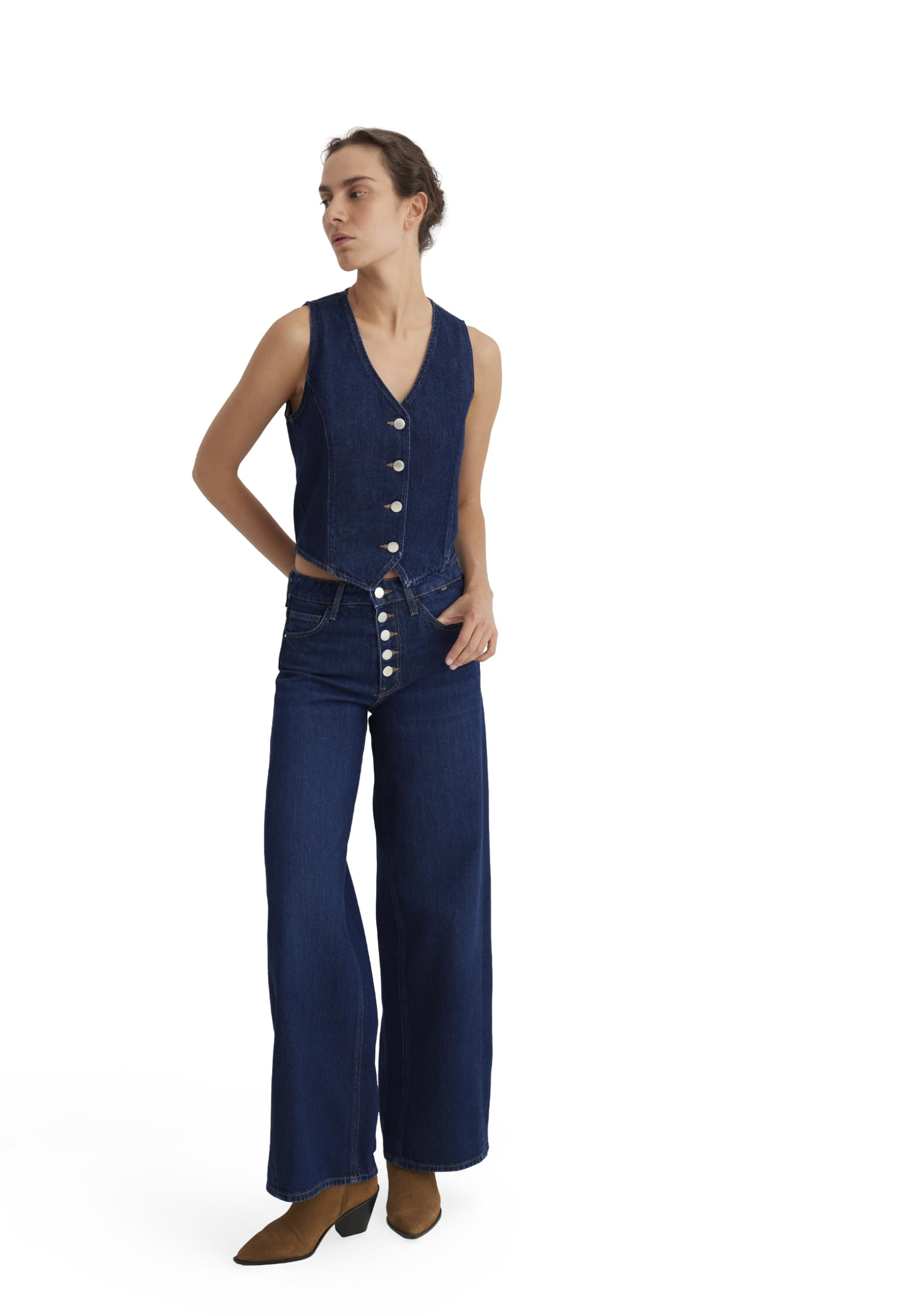 Mavi Siena Button Up Jeans Femme