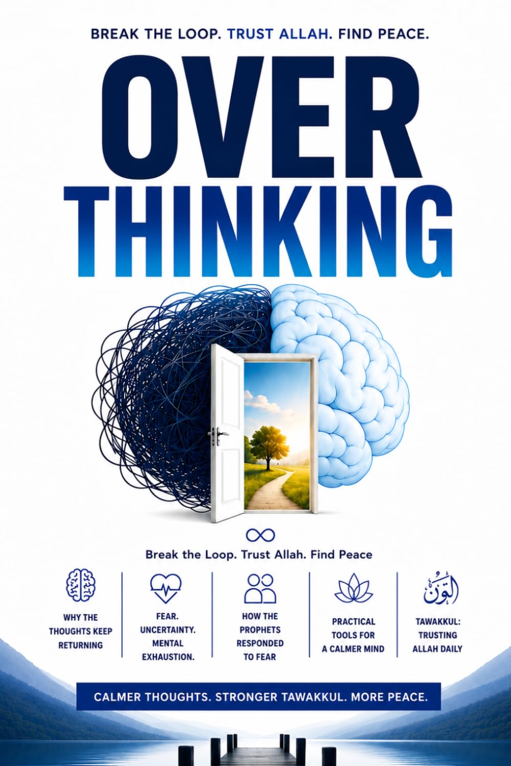Overthinking: Break the Loop. Trust Allah. Find Peace.: An Islamic and Psychological Guide to Anxiety, Worry, and Inner Peace
