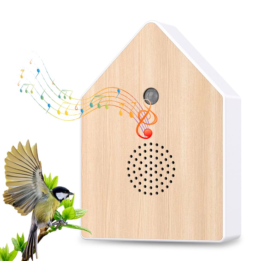 Boîte à Musique Chant Des Oiseaux, Boîte à Détecteur De Mouvement Avec Support Mural Pour Le Spa Le Bain Et La Relaxation 89772359