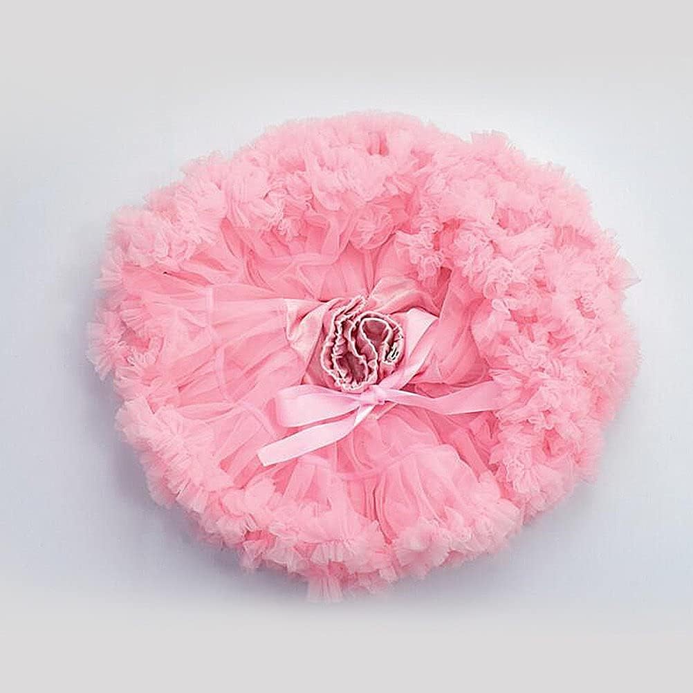 Women's Elastic Waist Chiffon Petticoat Puffy Tutu Tulle Skirt Princess Ballet Dance Pettiskirts Underskirt - Image 4