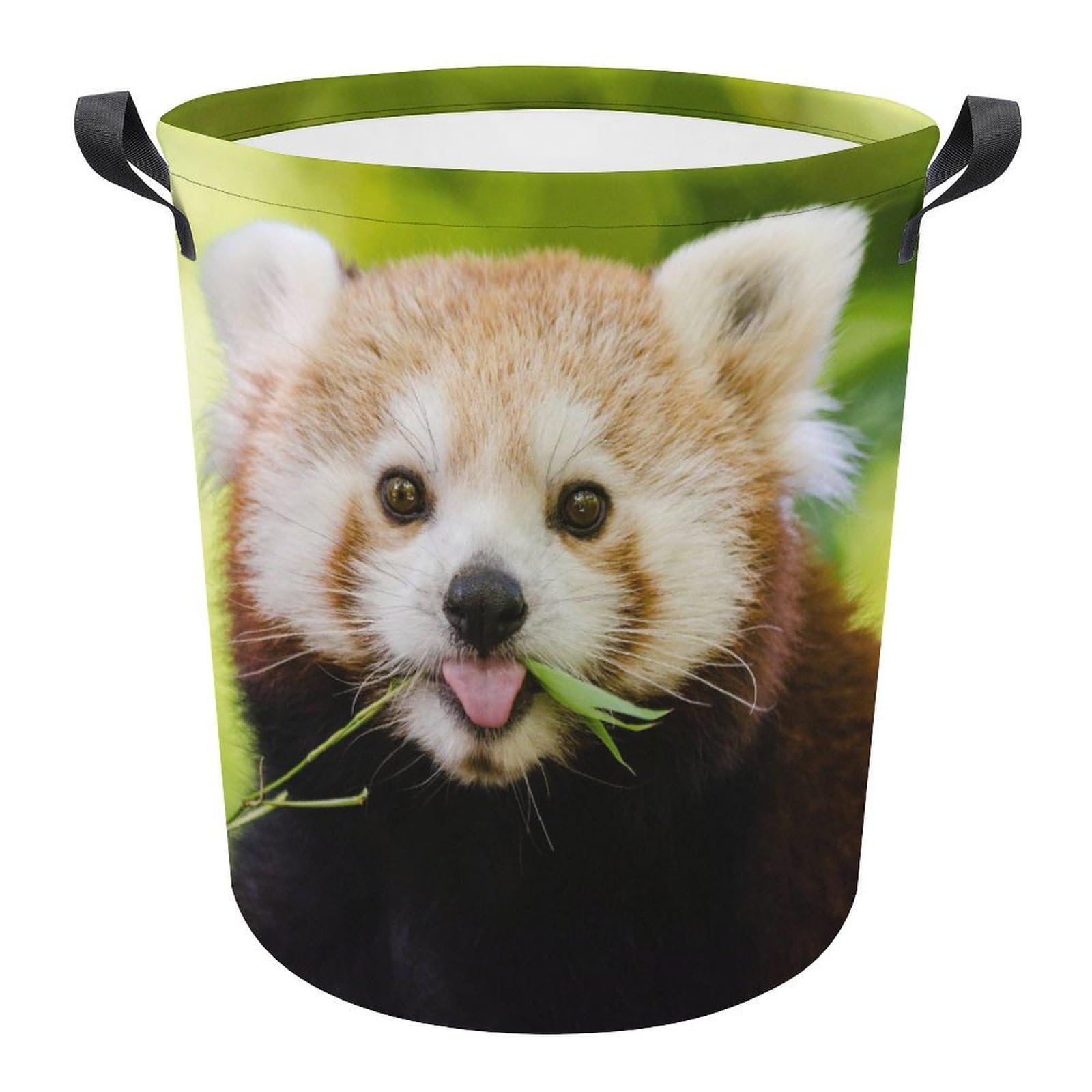 Laundry Basket Red Panda Bedroom Hamper Storage Basket Laundry Baskets, Dirty Clothes Hamper For Laundry, Dorm, Family