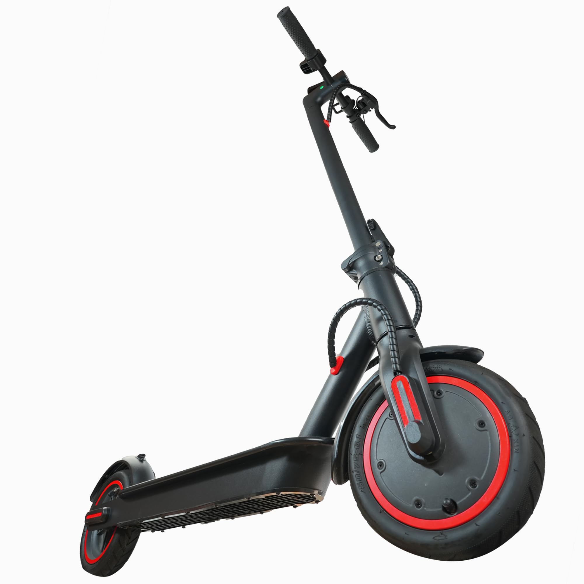 ESTVELO All-Terrain Tire Electric Scooter 8.5'' Pneumatic Tires,Dual Brake System Electric Scooter For Adults & Teens Up To 30km Autonomy, Maxload 120kg (350W-20KM-Inner Tire)