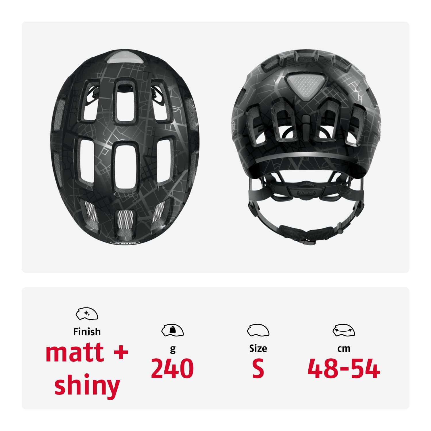 ABUS Youn-i 2.0 Casco de Bicicleta, Unisex