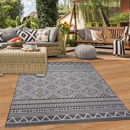Teppich-Traum Salle de séjour Entrée Terrasse Jardin Tapis résistant in & Outdoor dans Un Design...