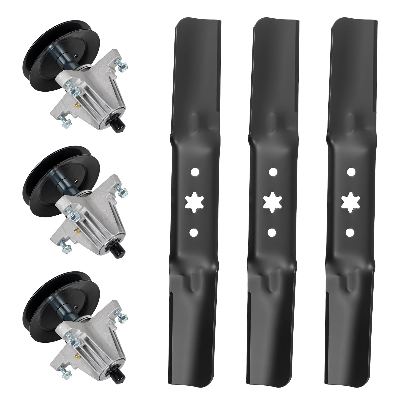 Photo 1 of Belleone Spindle Assembly & Blades for Cub Cadet/MTD 54" Mower Decks