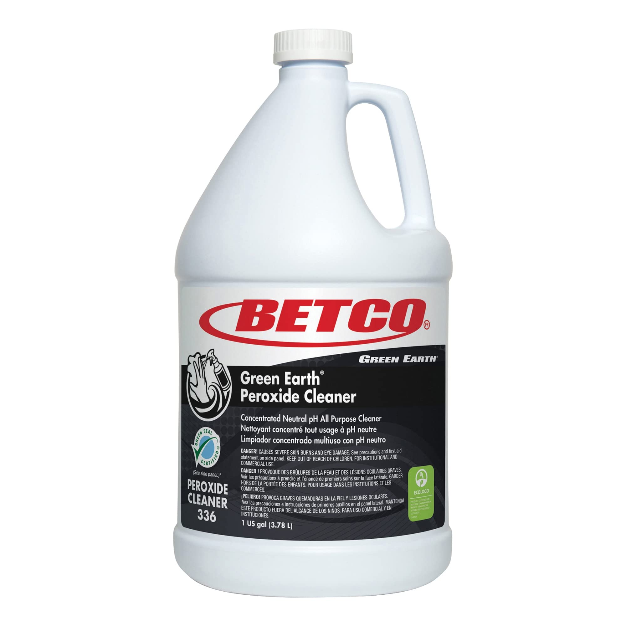 BET3360400EA, Green Earth Peroxide Cleaner, 1 Each, Clear