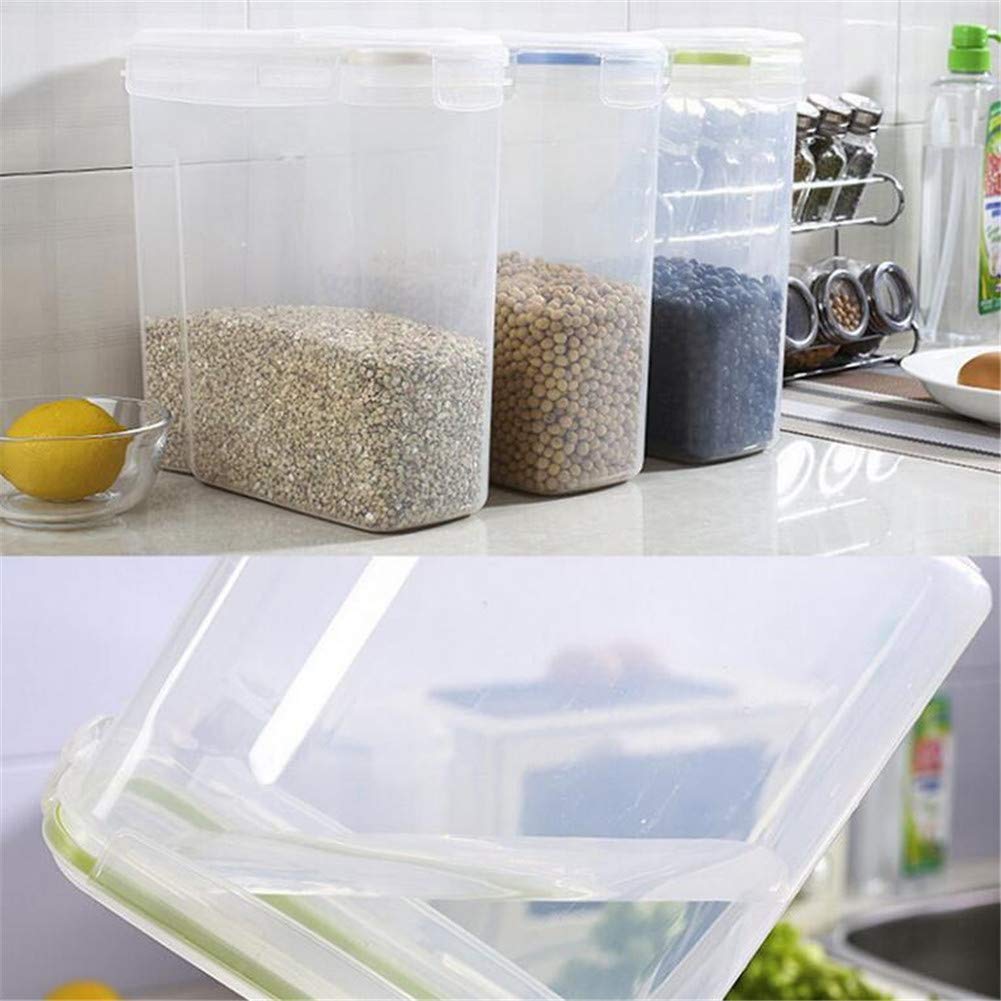 Dubbele Vat Granen Dispenser Droog Voedsel Dispenser met