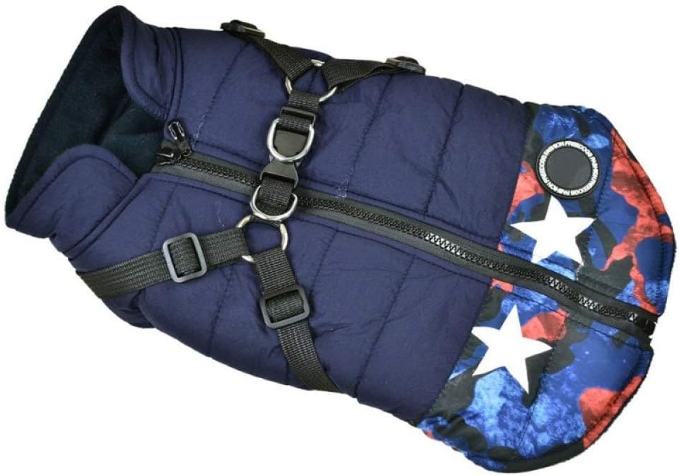 Chaleco Impermeable para Mascotas Chaqueta Chihuahua Ropa para Cachorros Abrigo de Invierno cálido para Perros pequeños, medianos y Grandes