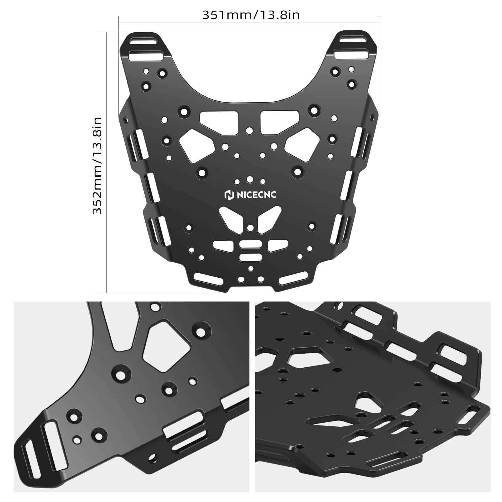 Pannier Holder Portaequipajes para Africa Twin para CRF1100 para para para ADV Sports 2022-2026 Trasero Motocicleta