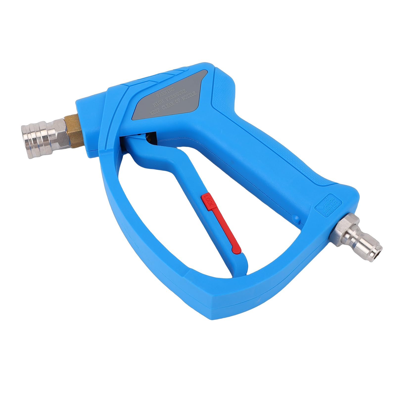 Hyuduo Pistola de Lavado a Presión 4080 PSI Pistola Rociadora de Alta Presión con Conector Rápido de 1/4 Pulgada M22 Rosca de 14 Mm 2 Adaptadores Boquilla de 25 Grados para Lavado de