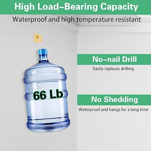 Miniatura 6 de Dispensador de bolsas de basura grande, soporte para bolsas de basura de cocina, organizador de bolsas de basura de bambú, montado en la pared o en