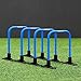 FORZA Pro Soccer Passing Arcs | Set of 4 Elite-Level Soccer Targets to Enhance Passing Techniques & Accuracy - Optional Carry Bag & Bases (Sky Blue, with Bases, with Carry Bag)