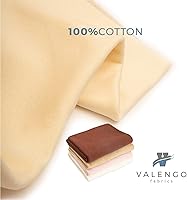 Vista 3 de VALENGO - Tela de tono de piel de alta calidad para fabricación de muñecas, 100% algodón entrelazado, tela de color de piel de muñeca Waldorf - 1