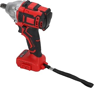 Ferramentas elétricas, 350N.m Mandril de 1/2 pol. Chave de impacto sem fio Velocidade variável de comutação livre com soquete para casa para construção para carro