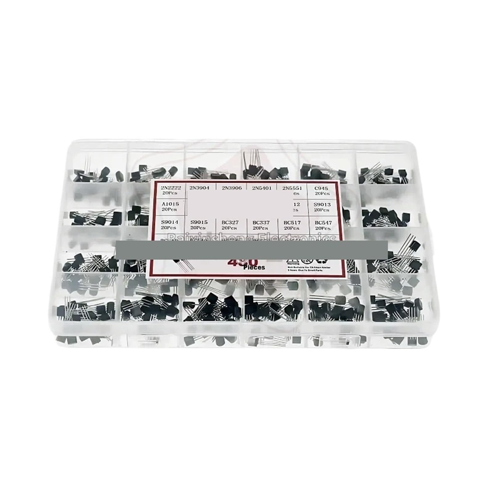 480/840/900PCS TO-92 Transistor Kit Sortimentskasten