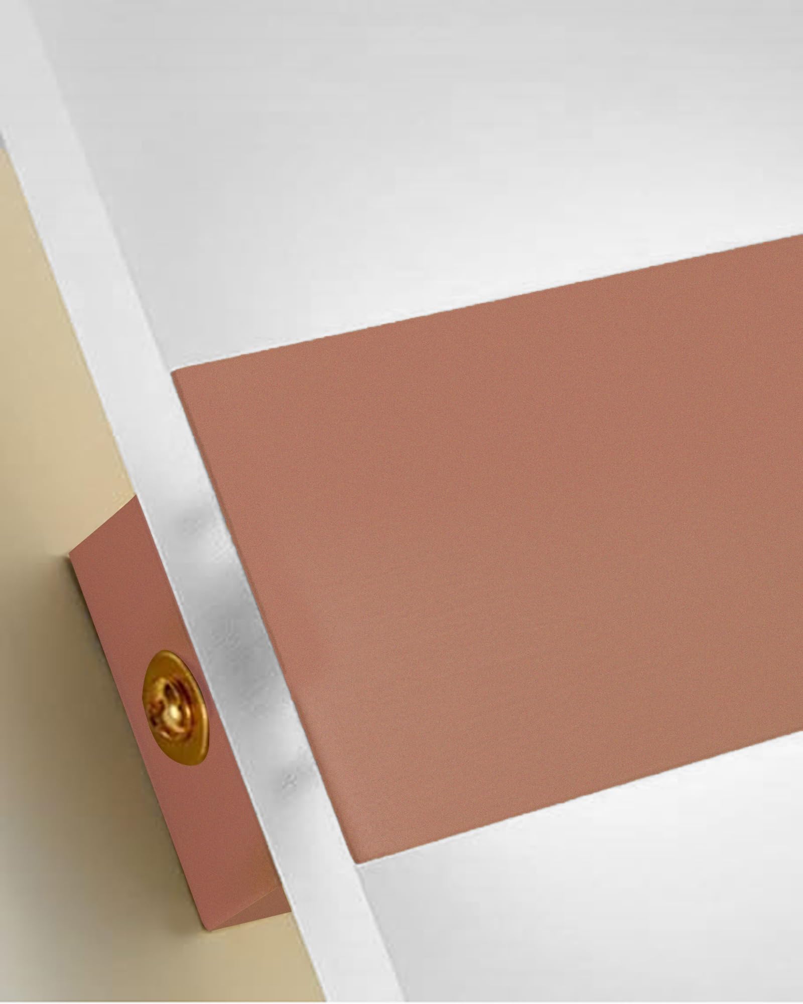 Rose Gold LED Wall Sconce - Modern Acrylic Light -7