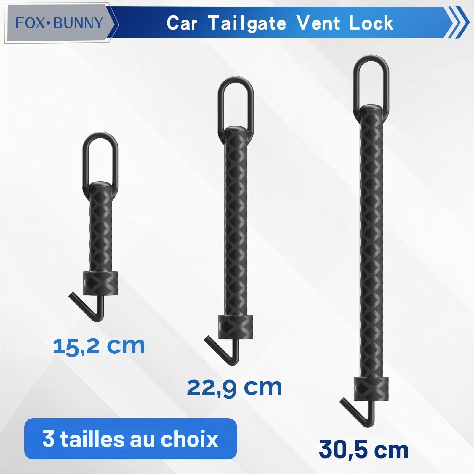 Serrure de ventilation pour hayon de voiture, serrure de porte de voiture pour animaux de compagnie, crochet de loquet de coffre