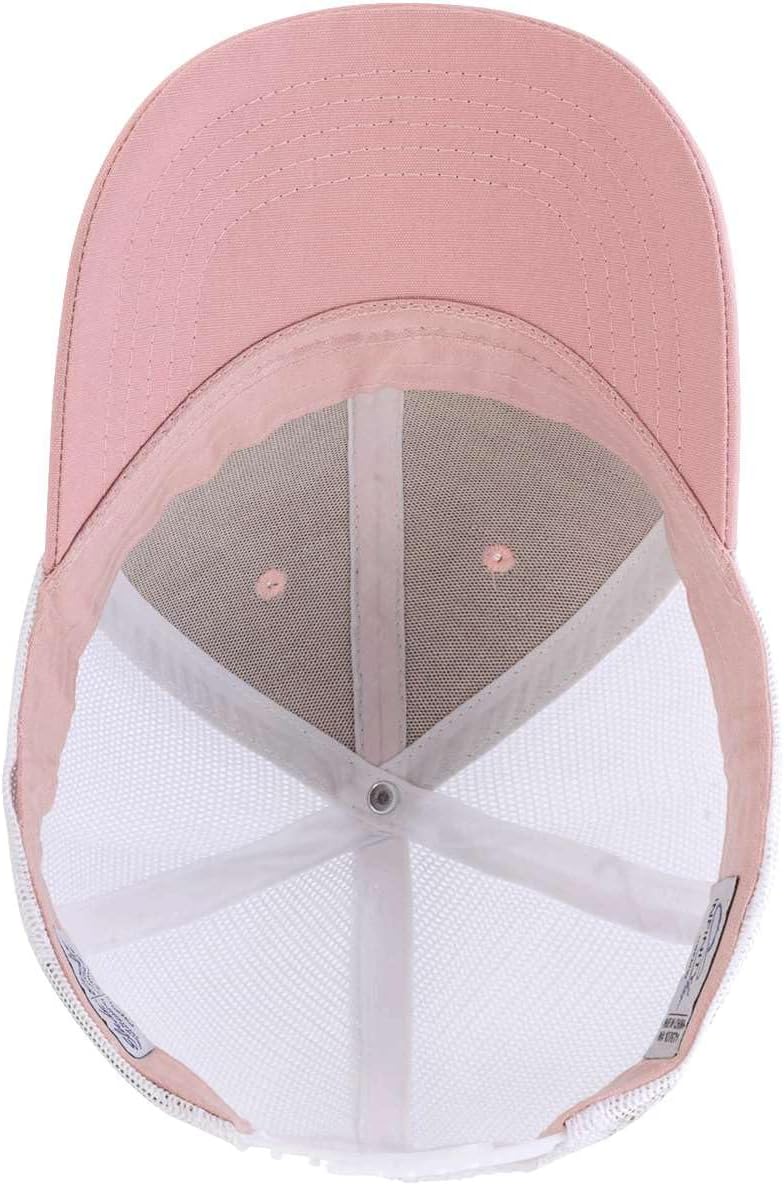 Ford Oval Script Logo Leather Engraved Patch Womens Ponytail High Messy Bun Trucker Hat Cap