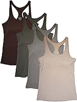 Vista 1 de Kalon Paquete de 4 brasieres con espalda cruzada para mujer