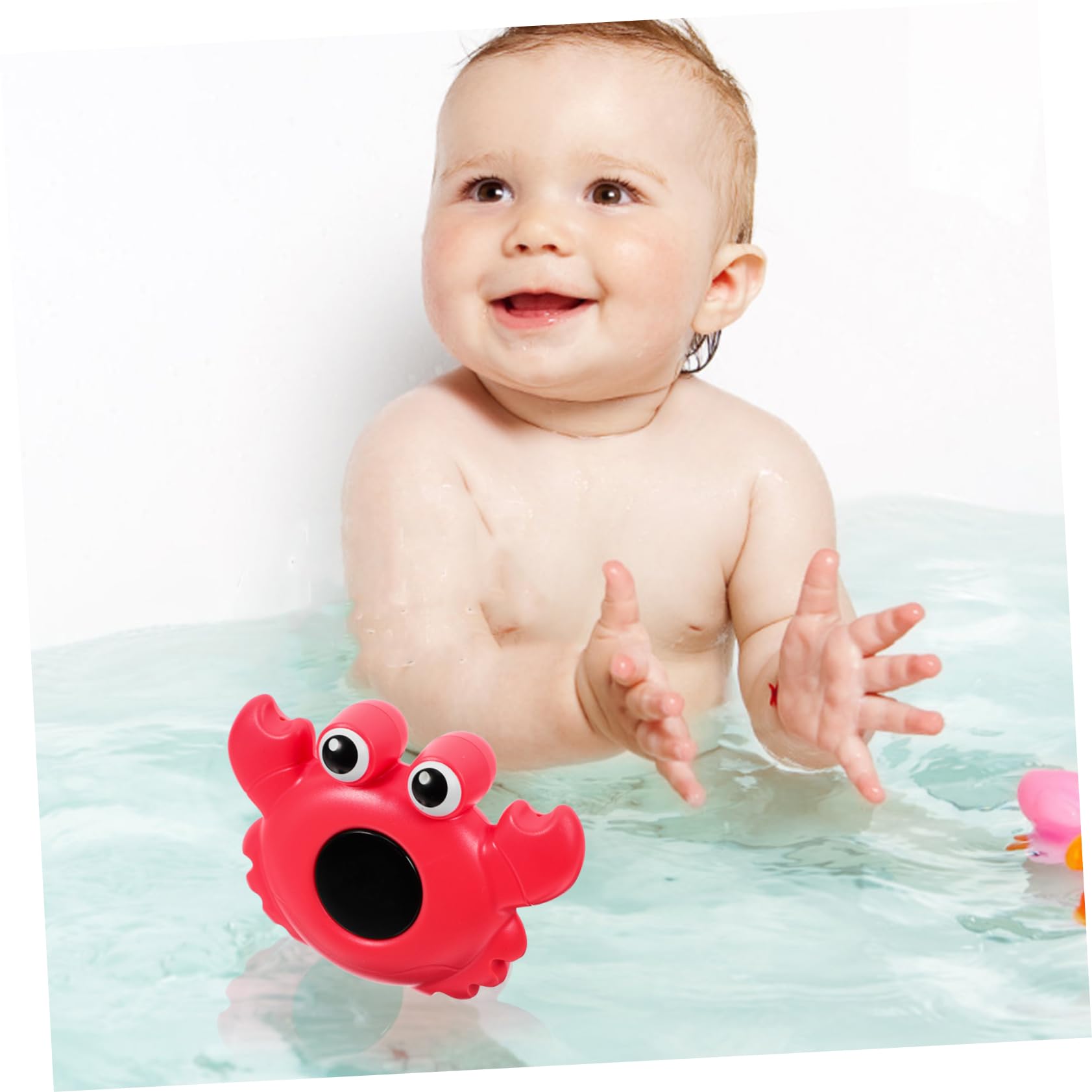 TOYANDONA 3pezzi Termometro Digitale Per Forma Di Animale Termometro Per Vaschetta e Piscine Per Misurazione Accurata Della Temperatura Design Adorabile e Resistente