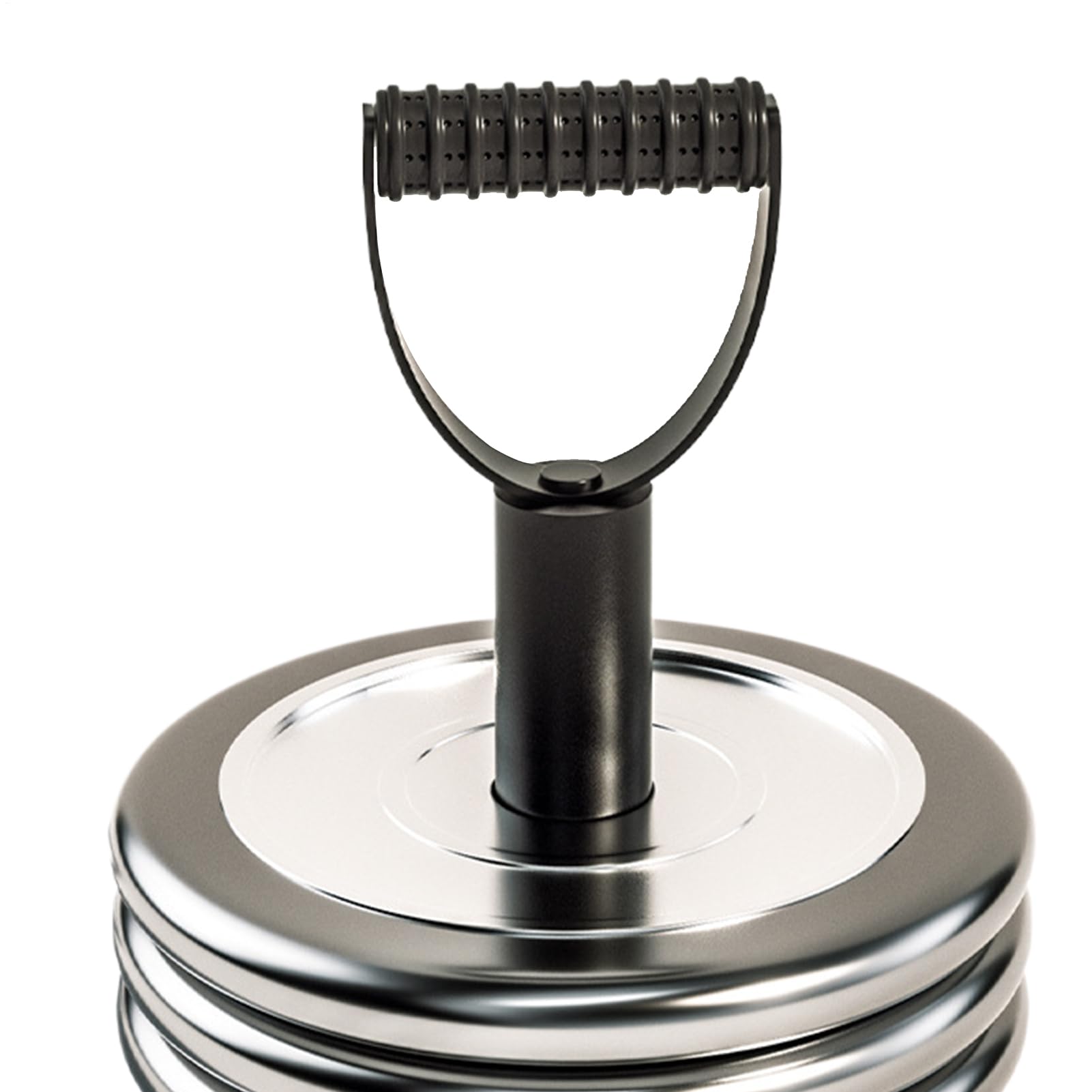 Uchwyt kettlebell | konwerter do treningu siłowego – nośność 100 kg krążki hantli, regulowany uchwyt hantli kettlebell, do treningu, fitnessu, ćwiczeń w domu i na siłowni