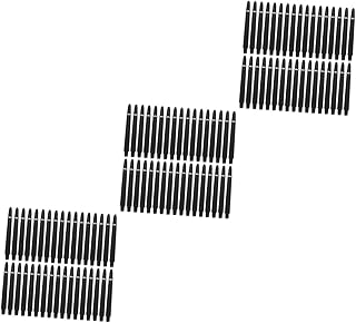 VANZACK 300 Conjuntos De Eixo De Dardo Removedor De Eixos De Dardo Suprimentos De Dardo De Carbono Eixos De Dardo Substituíveis Pólos De Dardo Resistentes Ao Desgaste Pólos De Dardo