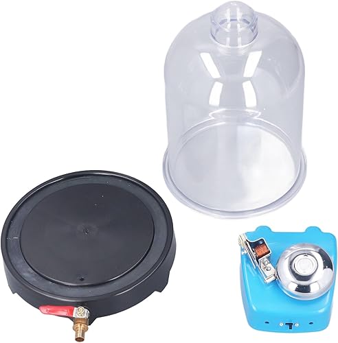 Miniatura 7 de Tarro de vacío con base, cámara de vacío, tarro de plástico de laboratorio Física de sonido Herramienta científica experimental para experimento de