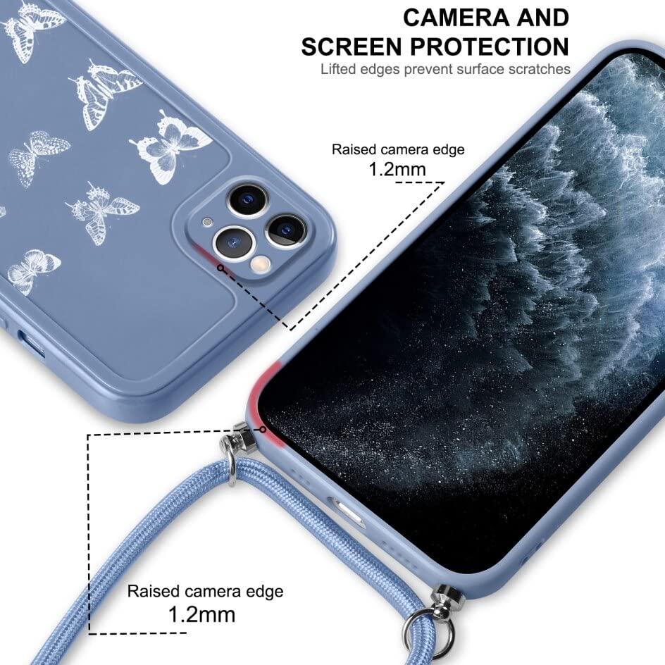 Yoedge Funda con Cuerda para Apple iPhone 11 Pro MAX 6,5, Carcasa Yoedge Funda con Cuerda para Apple iPhone 11 Pro MAX 6,5, Carcasa