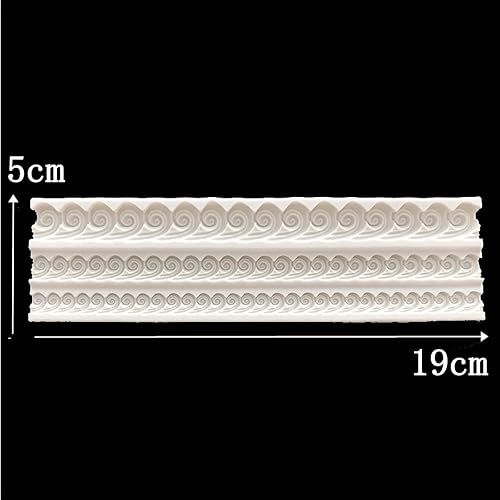 Miniatura 2 de Fondant Molds 2 Pieces Of Edge Cake Decoration Fondant Chocolate Mold Baking Tool