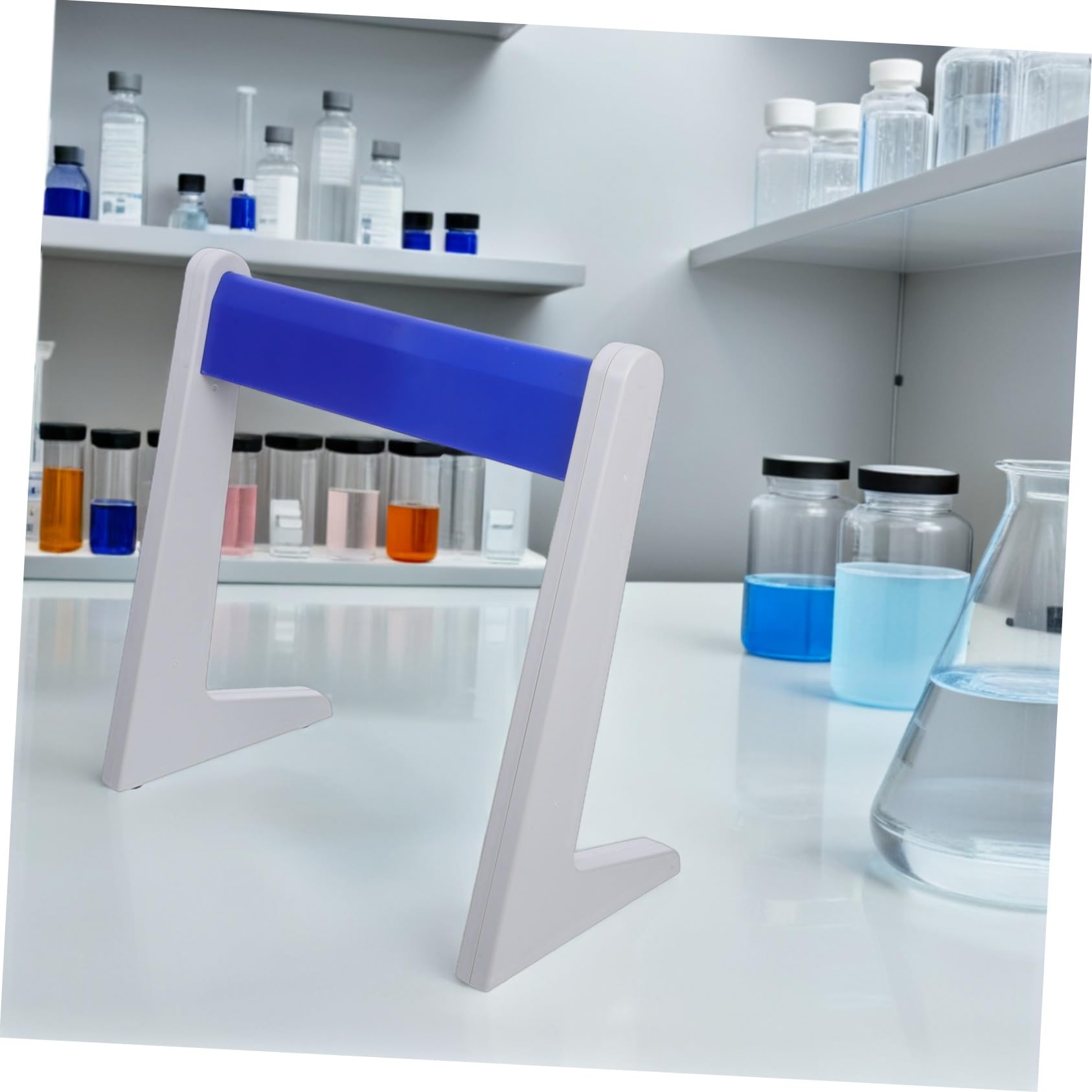 Hohopeti soporte de pipeta soporte para pipetas gradilla de pipetas de muestra el plastico